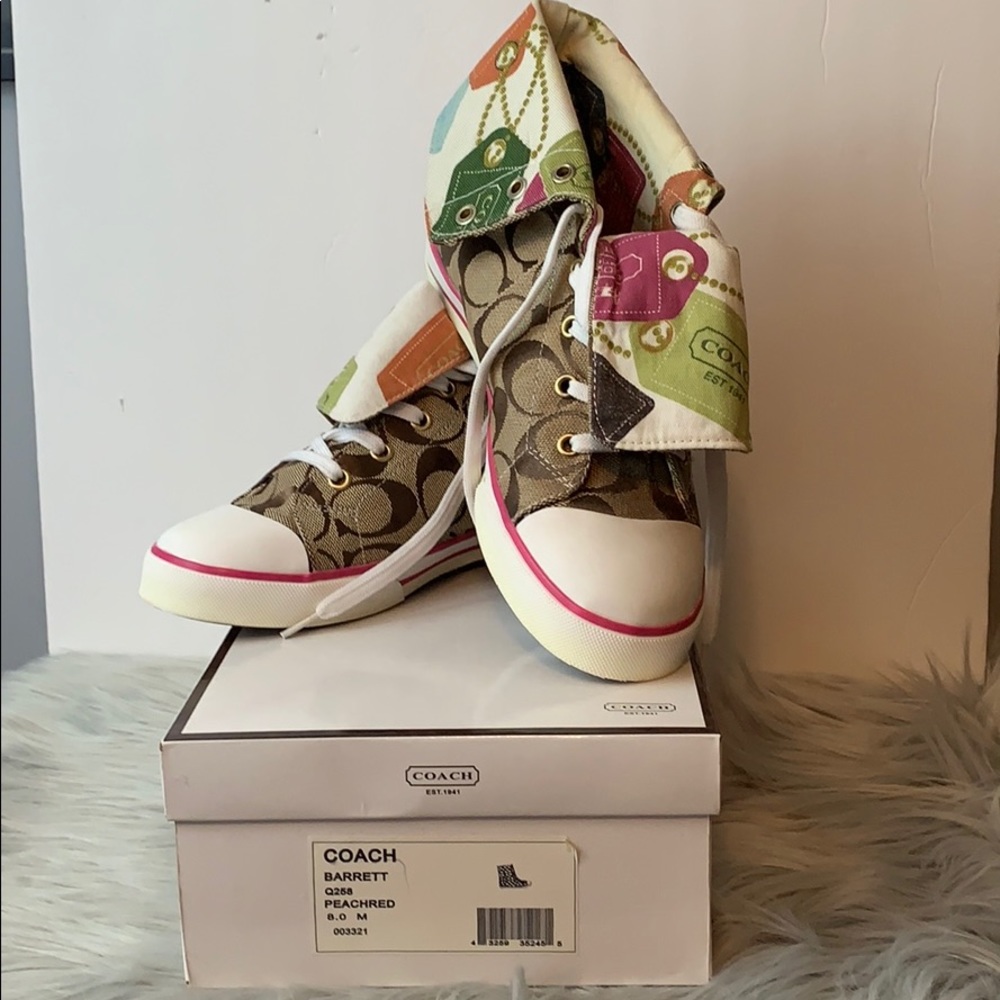 Hi top sneakers